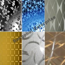 Mirror etcheing and PVD-color coating Steel Sheet